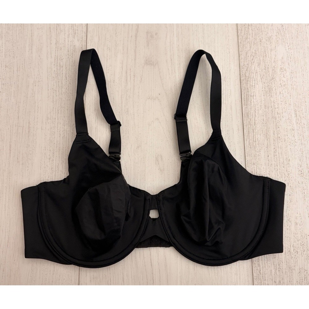 NWOT Wacoal Superbly Smooth Underwire Bra Sz 34D Black 855342
